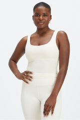oasis twist built-in bra tank
