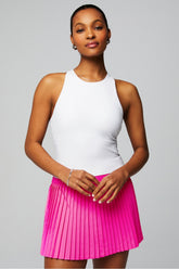 strappy built-in bra tank