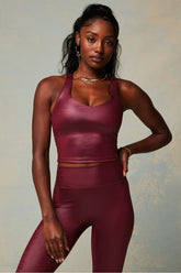 anywhere shine built-in bra tank