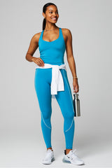 anywhere cropped built-in bra tank