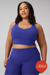 anywhere cropped built-in bra tank