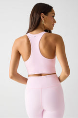 anywhere cropped built-in bra tank