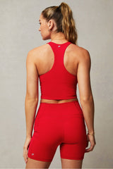 anywhere cropped built-in bra tank