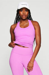 feather tech+ racerback tank