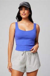 seamed rib scoop tank