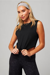 dry-flex cropped twist tank