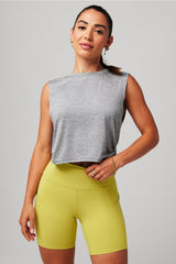 dry-flex cropped twist tank