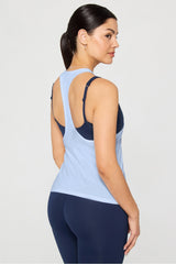 whisper racerback tank