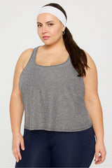 whisper racerback tank