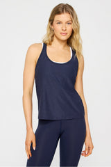 whisper racerback tank