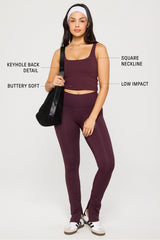 pureluxe built-in bra tank