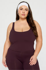 pureluxe built-in bra tank
