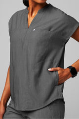 evolve oversized scrub top