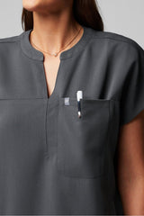 evolve oversized scrub top
