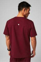 helix 1-pocket scrub top