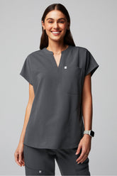 evolve oversized scrub top