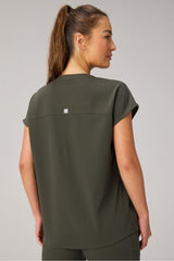 evolve oversized scrub top