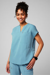 evolve oversized scrub top