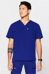 helix 1-pocket scrub top