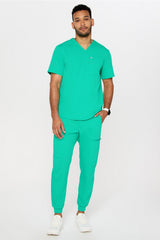 helix 1-pocket scrub top