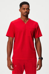 helix 1-pocket scrub top