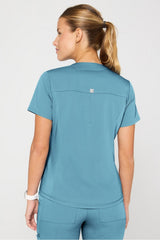 method flex 2-pocket scrub top