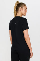 method 2-pocket scrub top