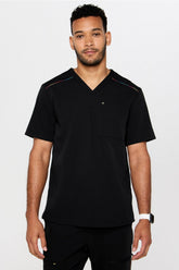 helix 1-pocket scrub top