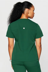 method 2-pocket scrub top (petite fit)