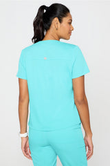 method 2-pocket scrub top (petite fit)