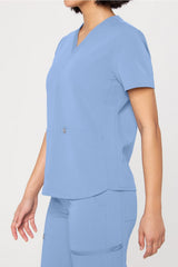method 2-pocket scrub top (petite fit)