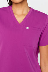 vital 1-pocket scrub top (petite fit)