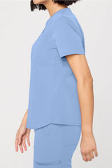 vital 1-pocket scrub top (petite fit)