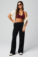 oasis twist medium impact sports bra