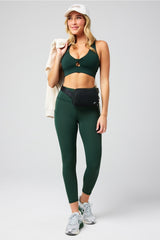 oasis twist medium impact sports bra