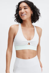 oasis twist sports bra