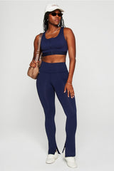 front zip high impact sports bra