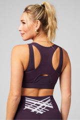 front zip high impact sports bra