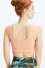 harlyn reversible midi medium impact sports bra