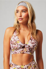 oasis twist medium impact sports bra