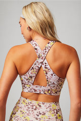 oasis twist medium impact sports bra