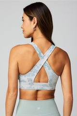 oasis twist medium impact sports bra