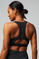 belle racerback high-impact sports bra