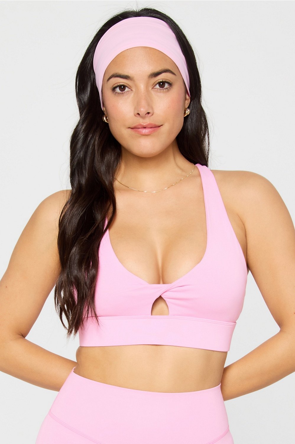 oasis twist medium impact sports bra