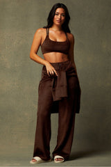 principal cozy cord bralette