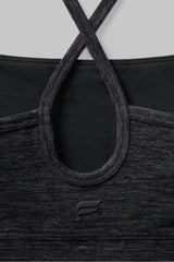 heatherflex low impact strappy bra