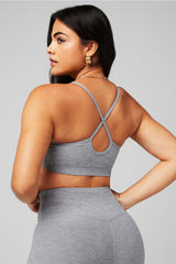 heatherflex low impact strappy bra