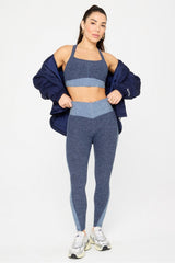 heatherflex longline low impact bra