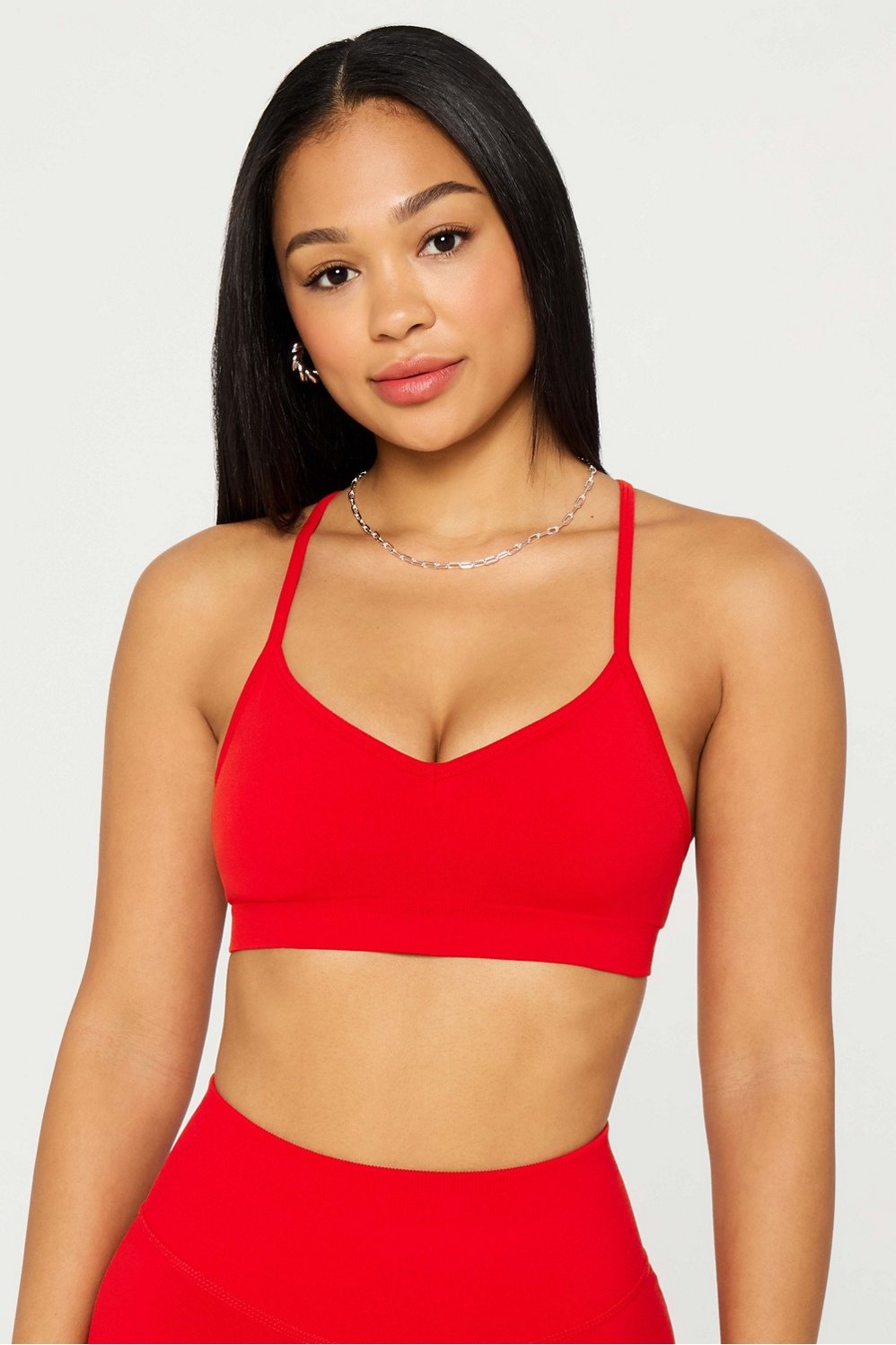 sleek seamless low impact bra