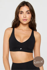 pureluxe longline low impact bra